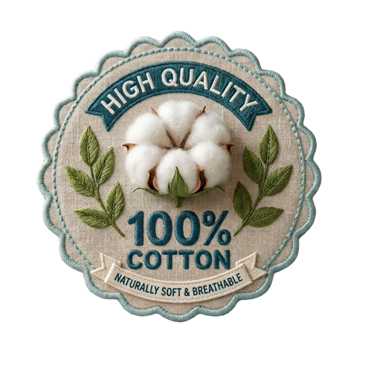 Embroidered Teddy 2-Piece Baby Set – 100% cotton, naturally soft and breathable