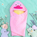Nenios Baby Pink Cape Duck Hooded Cape