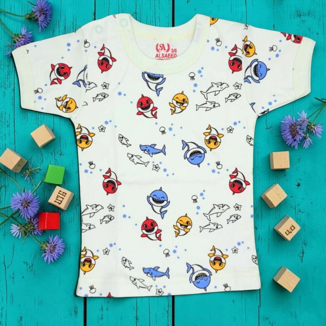 Nenios Baby Patterns Two-Piece Short-Sleeve Set