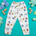Nenios Baby Patterns Two-Piece Short-Sleeve Set
