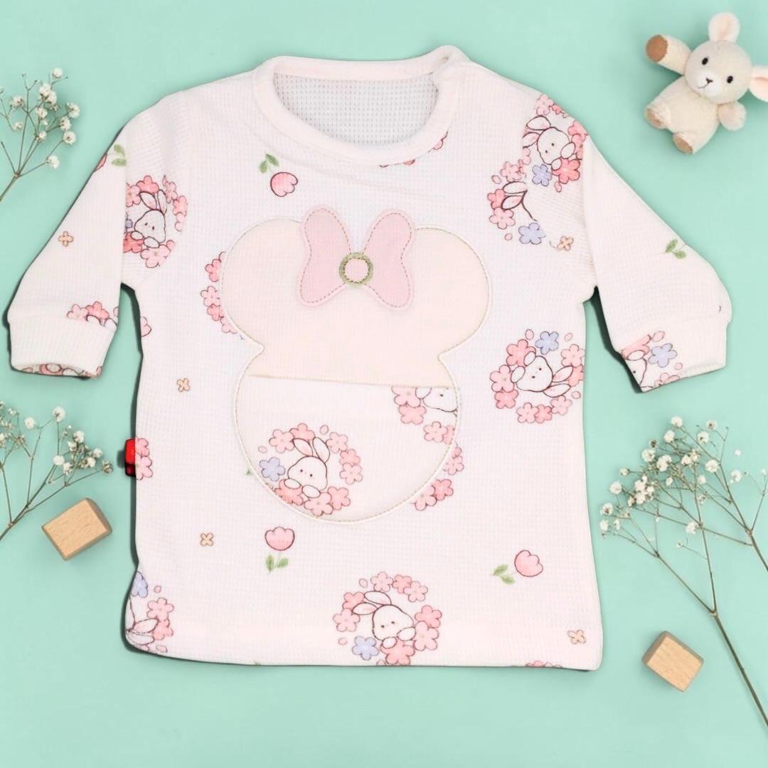 Nenios Baby Boy White Green Blue Two-Piece Set